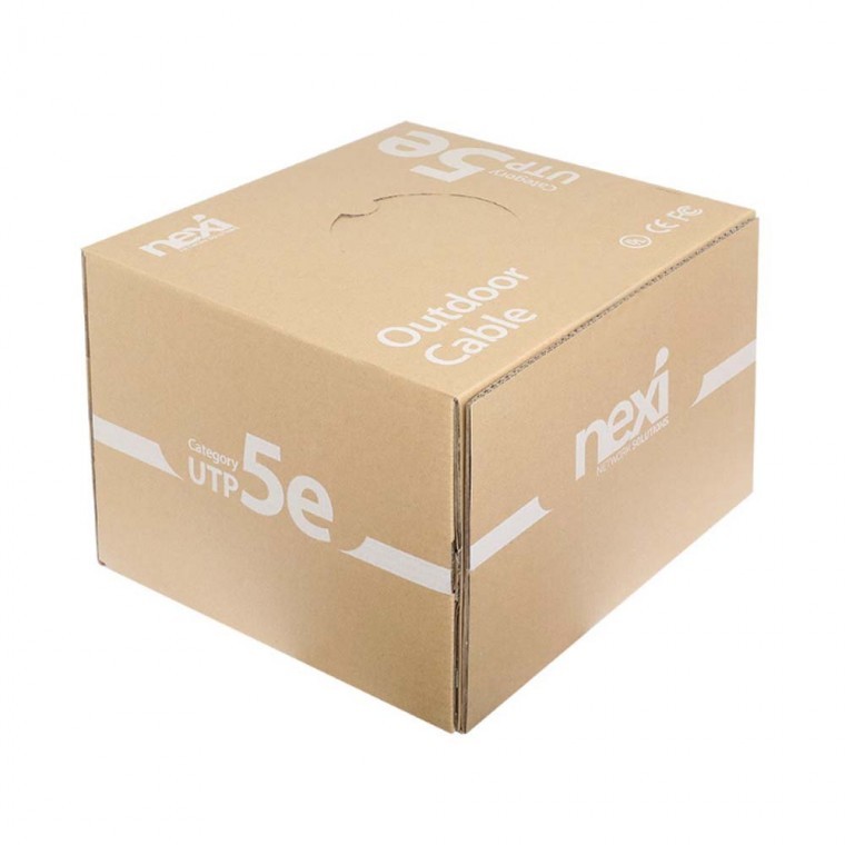 CAT 5E UTP 랜케이블 박스 300M 옥외용 실외 CCTV설치 네트워크공사 노트북 PC 컴퓨터 고속전송 1GBPS - 상품 이미지