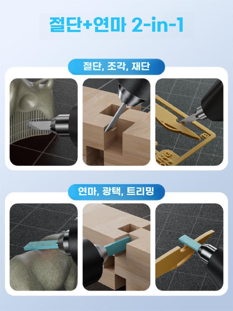 초음파 절단칼 진동칼 진동 컷팅기 초음파칼 절단기 35W (날10+3종날30) - 상세 이미지 2