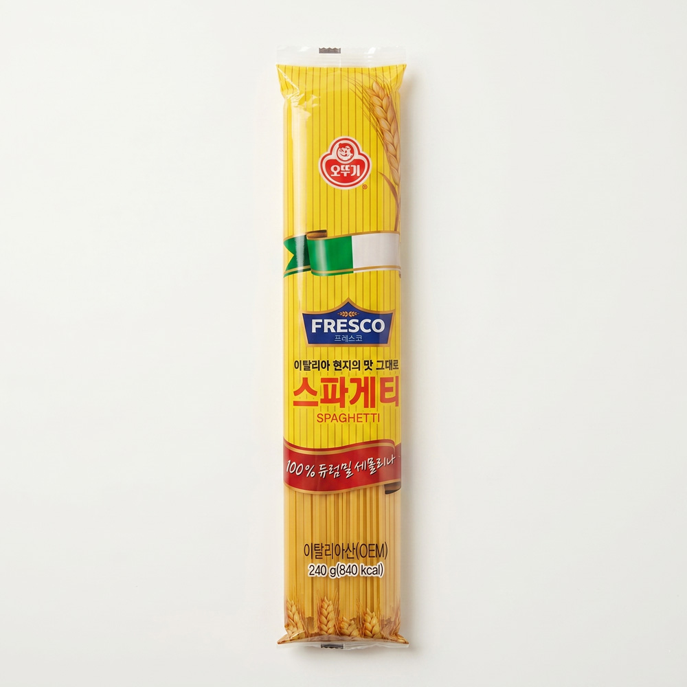 프레스코 듀럼밀 세몰리나 스파게티 파스타면 240g - 상품 이미지