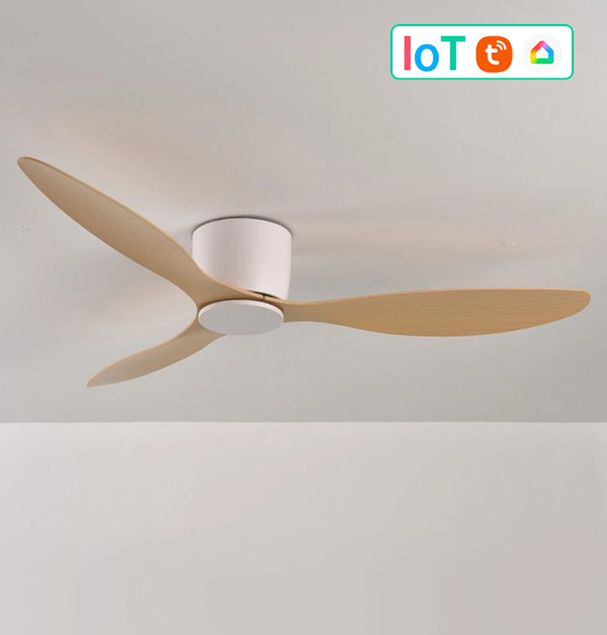 DS IOT 비브르디 실링팬 화이트 42인치 저소음 낮은층고용 리모컨 슬림107cm - 상세 이미지 4