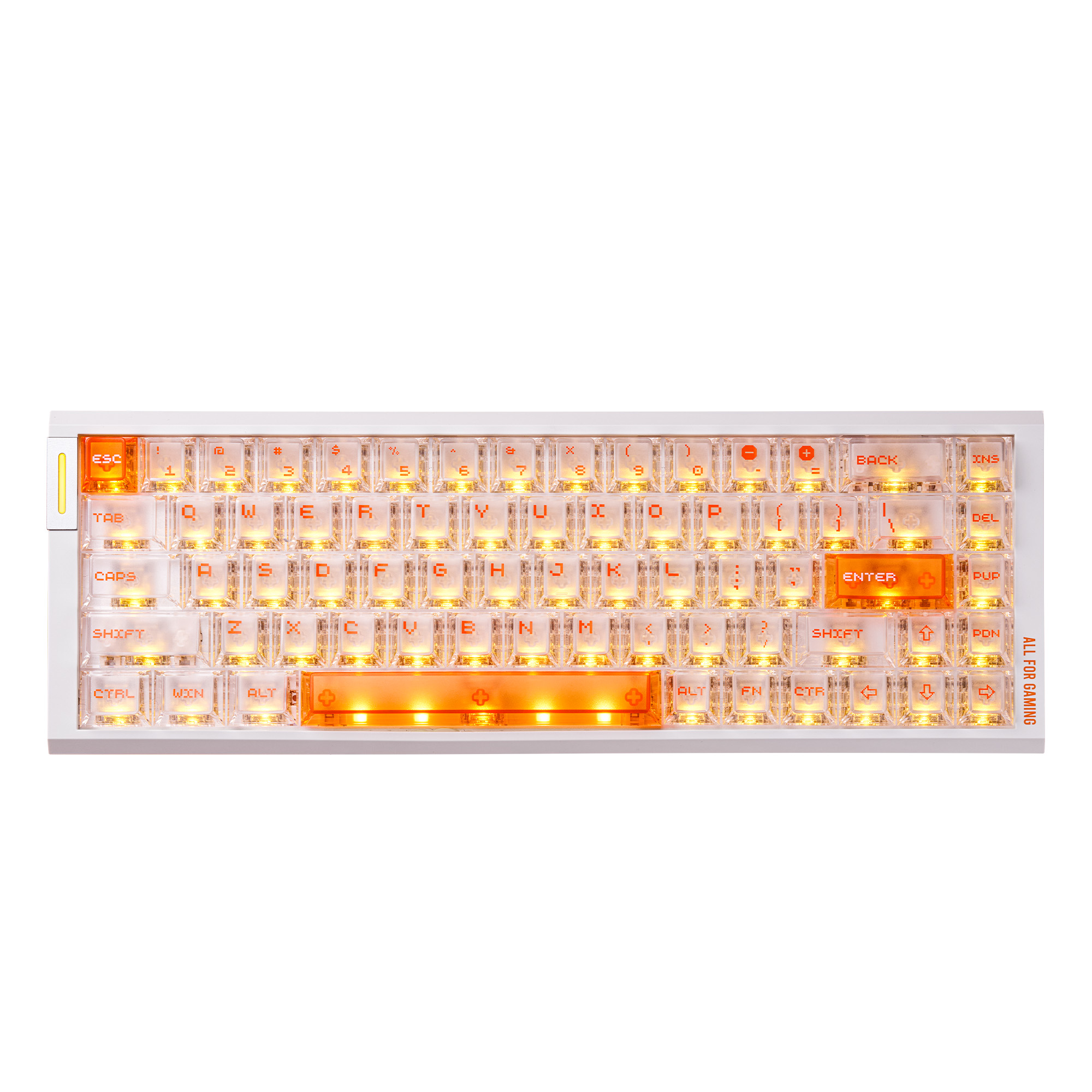 ATK RS6 Air 래피드 트리거 8K 자석축 키보드 국내 정품 화이트, 아이스 블레이드축 - 상품 이미지