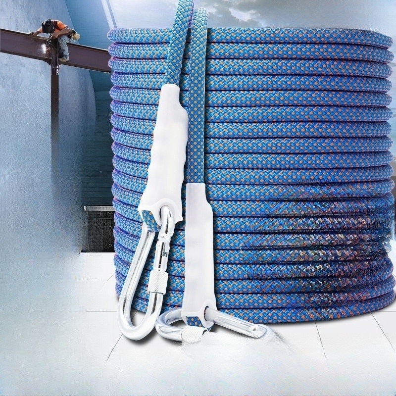 인명구조 로프 노끈 10mm 50m 등산용 안전로프 암벽 하강 구조 캠핑용 고강도 - 상세 이미지 2