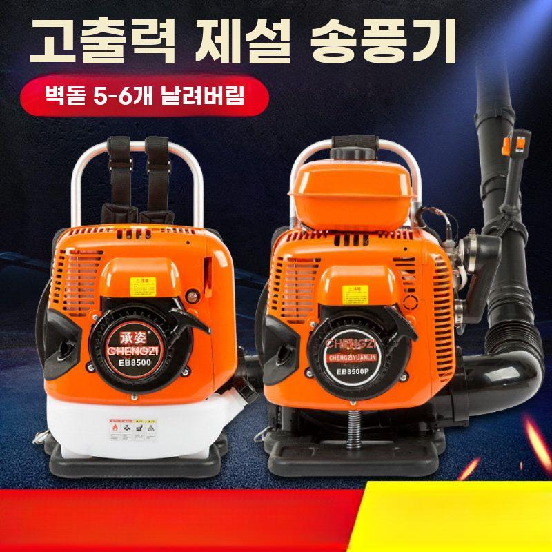배낭블로워 가솔린 송풍기 브로워 낙엽 청소 제설기 배낭형 2행정 6900 - 상세 이미지 4