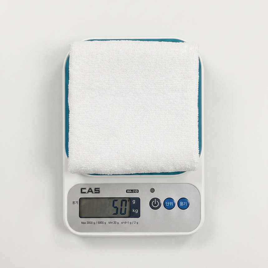 두웰 페이스타올 순면 얼굴 전용 타월 미니 수건 국산 소형 50g, 클린화이트, 21장 - 상세 이미지 5