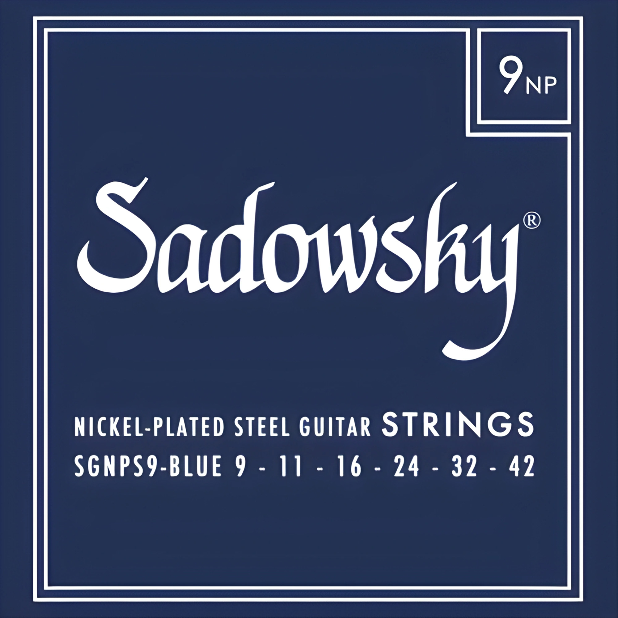 사도스키 블루라벨 니켈 일렉기타 스트링 009-042 (SGNPS 9) Sadowsky Blue Label Strings - 상품 이미지