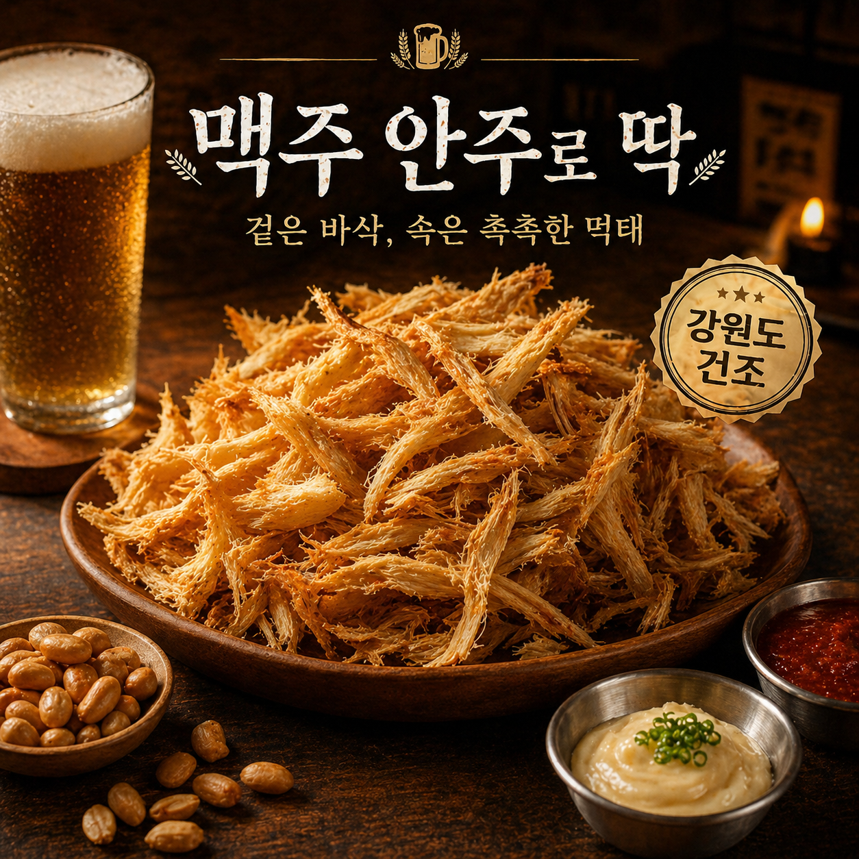 강원도 속초 건조 착한 손질먹태 겉바속촉 마른안주 업소용먹태 호프안주 120g, 50개 이미지 7