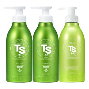 올뉴 TS 샴푸 500g 2EA + 올리브 TS 트리트먼트 500g + ... 솔직 후기 | 피부 타입별 분석 - 상품 이미지 2