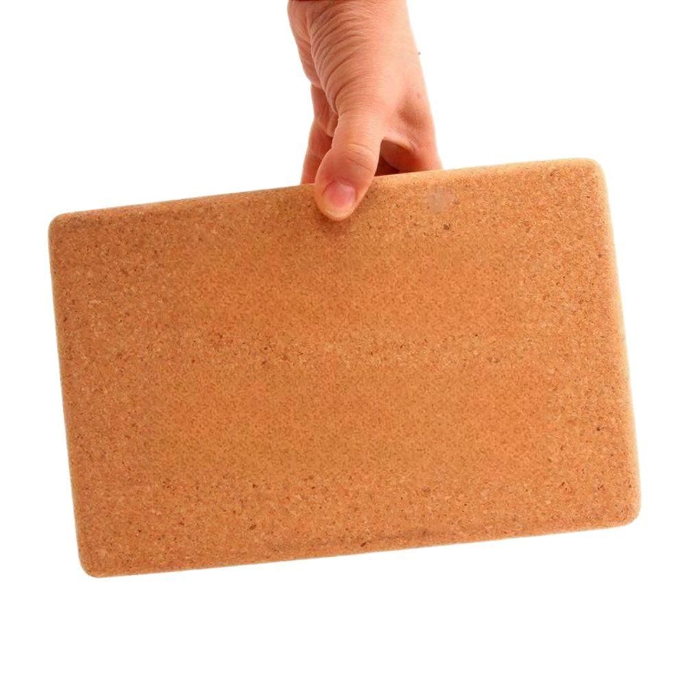 요가블럭 코르크 블럭 요가 벽돌 필라테스 브릭 스트레칭 근막 볼 6cm - 상품 이미지