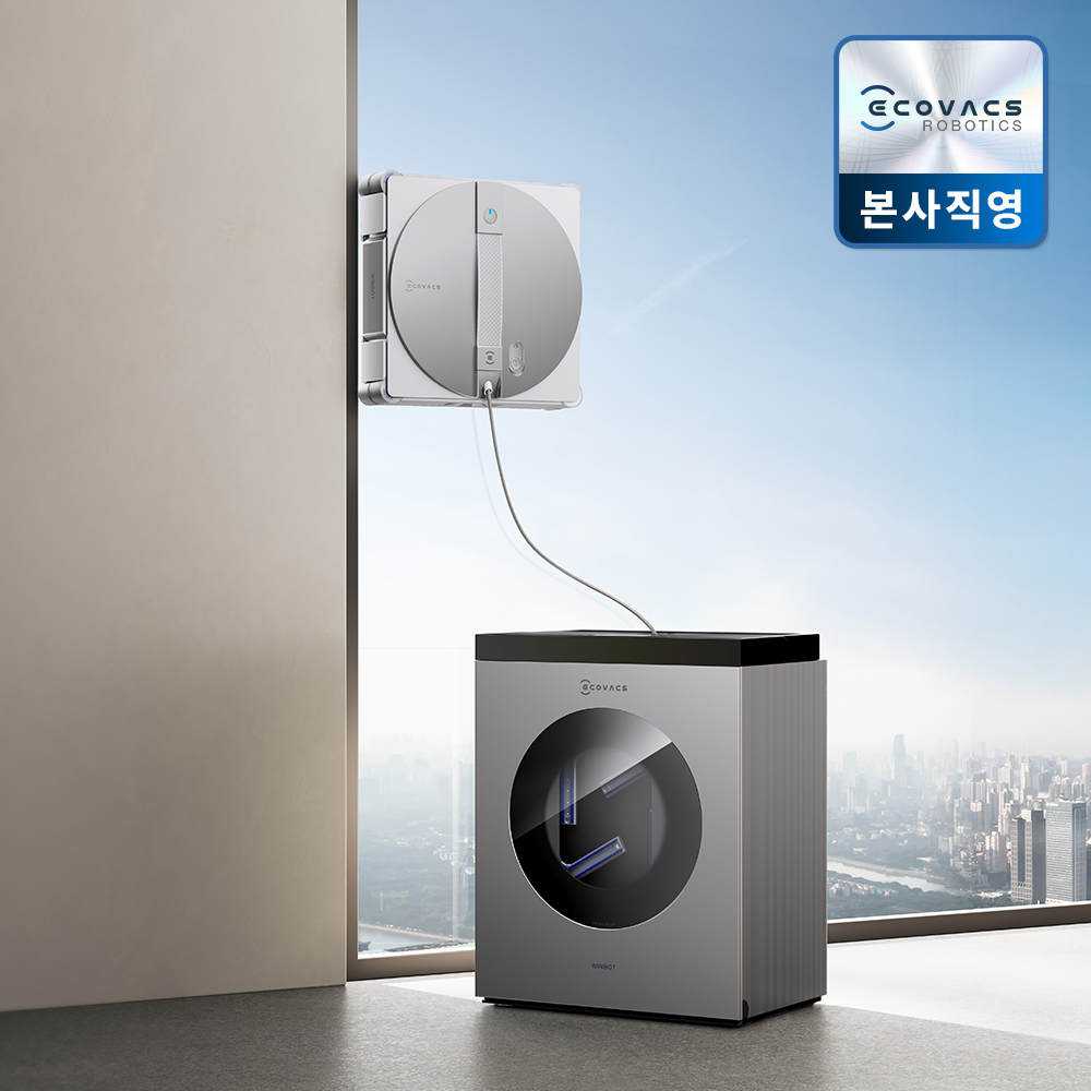 에코백스 윈봇 W3 창문로봇청소기 대형 윈도우 카페 아파트 유리청소 에코벡스 - 상품 이미지