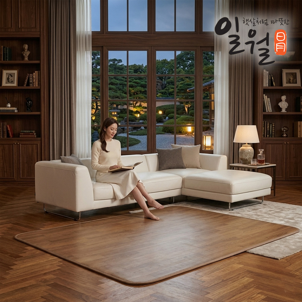 일월 전기장판 그랜드 카본마루 탄소매트 카페트매트 분리난방 거실용 중형 이미지 8