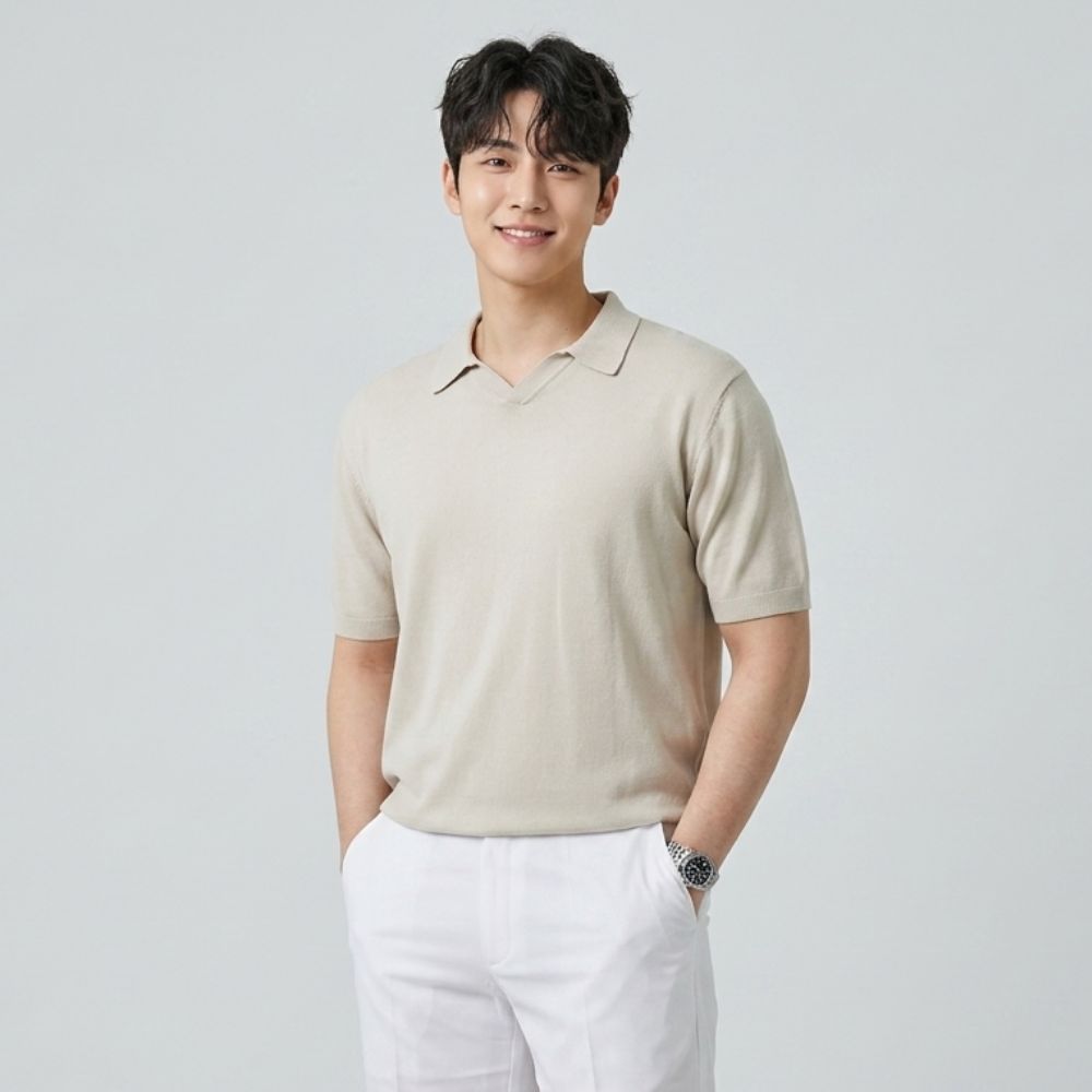 남성골프반팔티 빅사이즈골프웨어 남성골프상의 - 상품 이미지