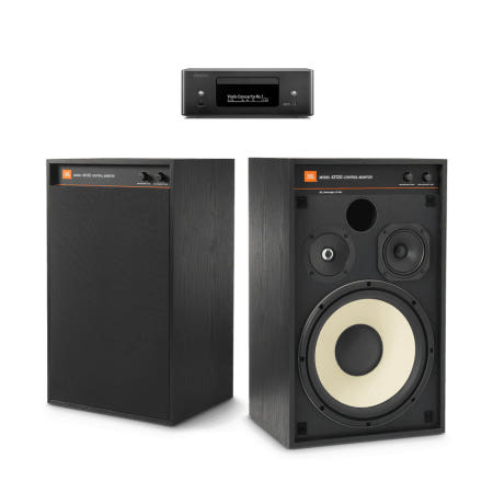 데논 RCD-N12 + JBL 4312G 올인원 네트워크 하이파이 오디오
