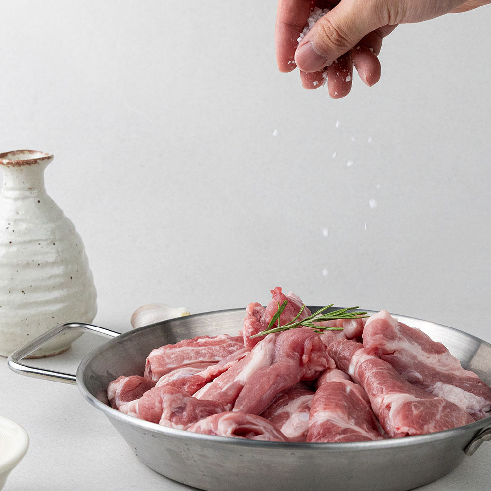 국내산 돼지고기 냉장 한돈 부위별 뒷고기, 500g, 4개 - 상세 이미지 2