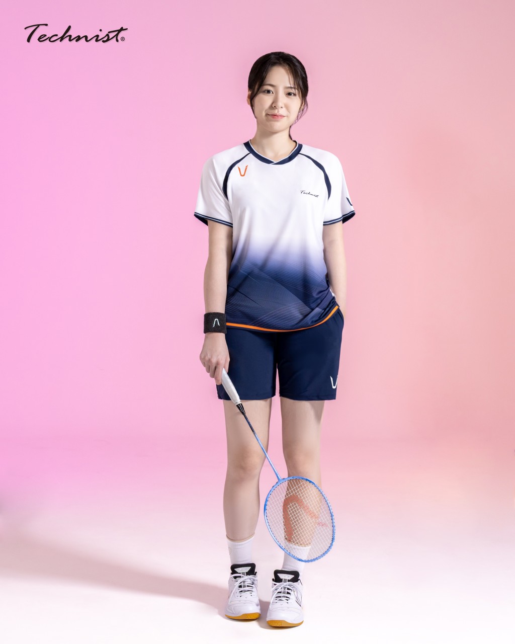 테크니스트 TNT56050 경기복 게임웨어 반팔티 배드민턴 피클볼 스포츠웨어 - 상품 이미지