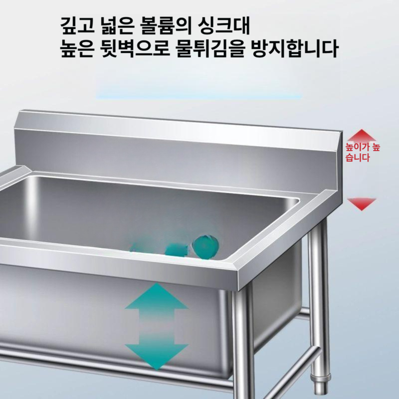 청소대 세척대 스텐 물걸레 밀대 바닥 막대 대걸레 극세사 닦이 상업용 청소용 길이 - 상세 이미지 5