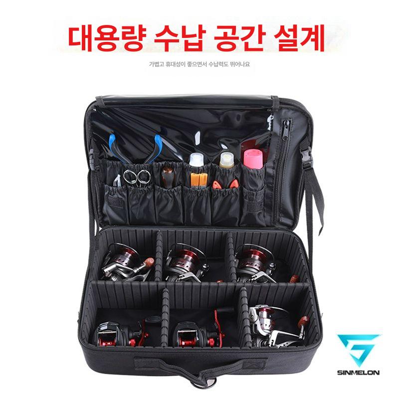 대형 전동릴케이스 하드 베이트 릴가방 전동릴커버 소프트케이스 스피닝릴케이스 - 상세 이미지 3