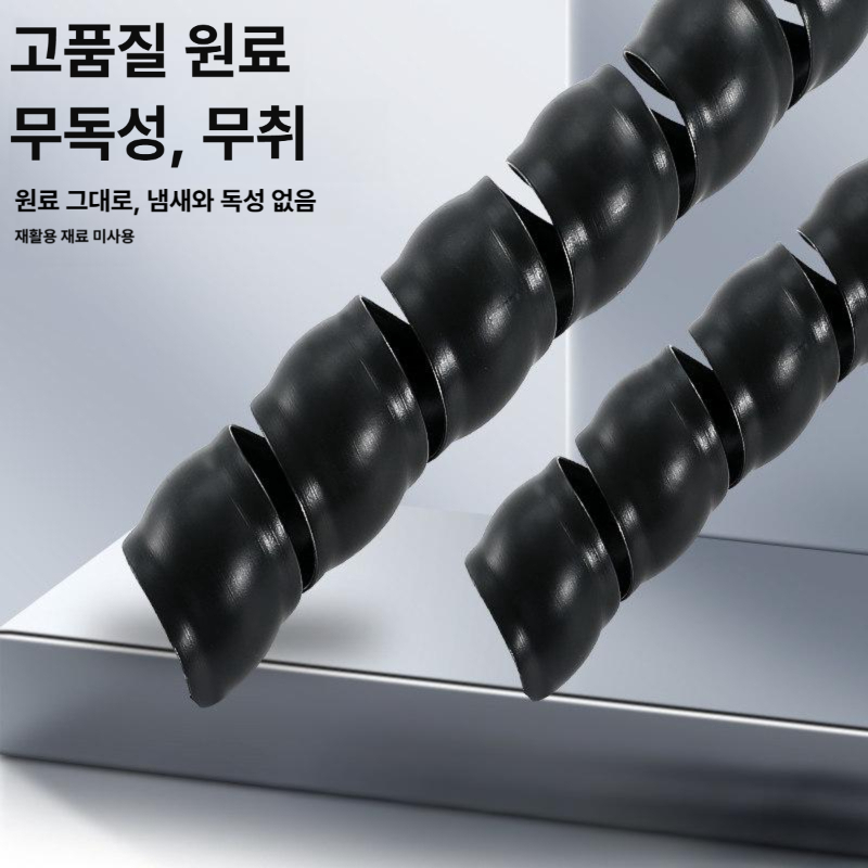 블랙 홀더 전선 정리 전기선 벨크로 랜선 케이블타이 재사용 배선 후크 - 상세 이미지 3