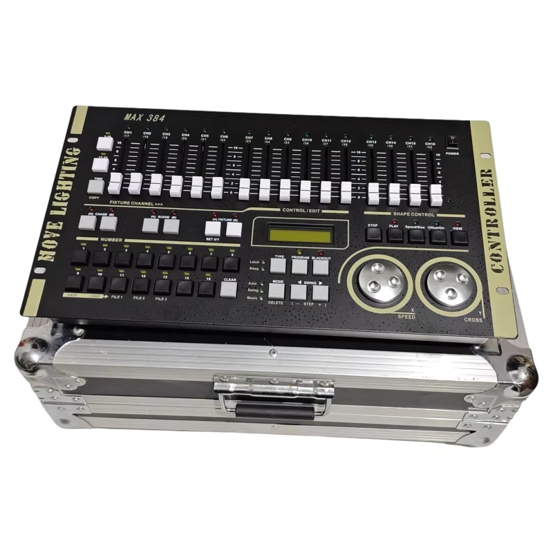 조명콘솔 공연 컨트롤러 특수 DMX512 공연장 DJ 무대 MAX384 - 상품 이미지