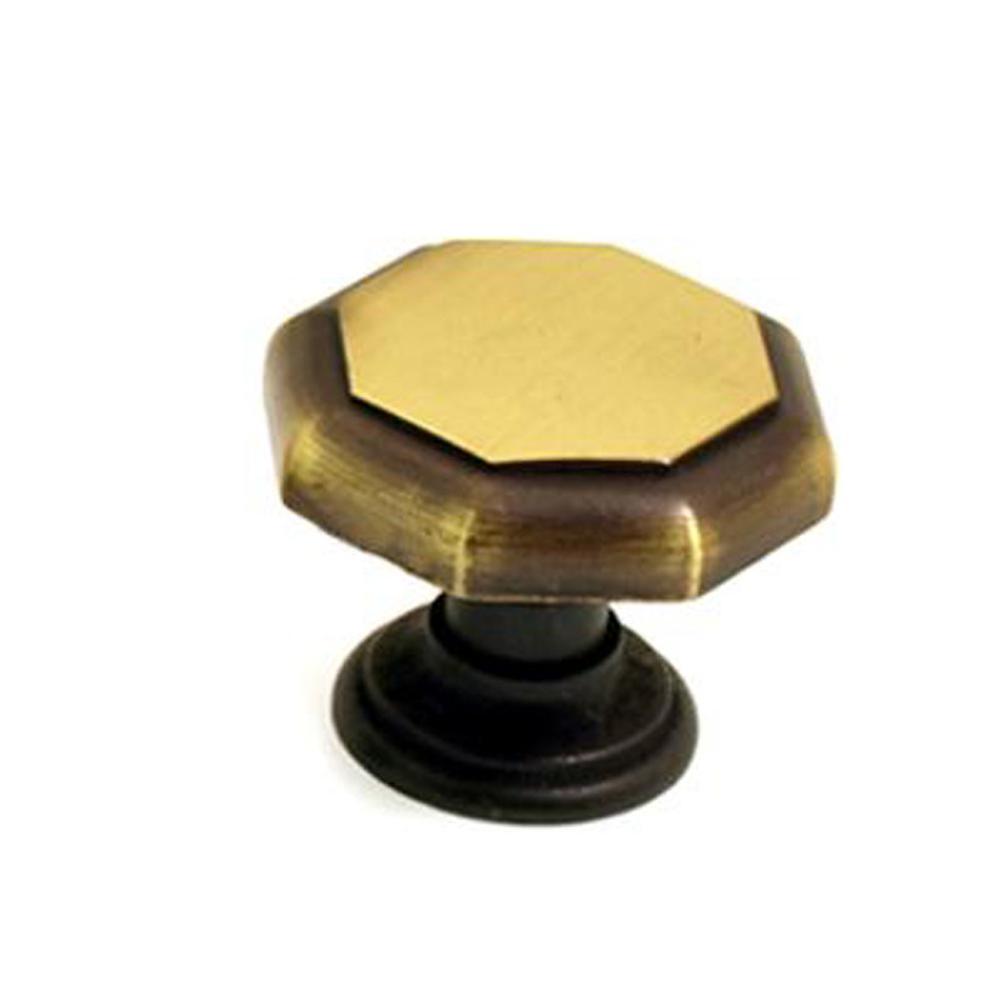 엔틱 팔각민자 가구손잡이 캐비닛노브 34mm 대형