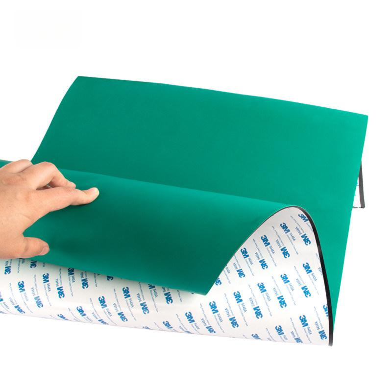 접착식 깔판 제전 패드 고무매트 정전기 방전 논슬립 바닥 미끄럼방지 산업용 - 상품 이미지