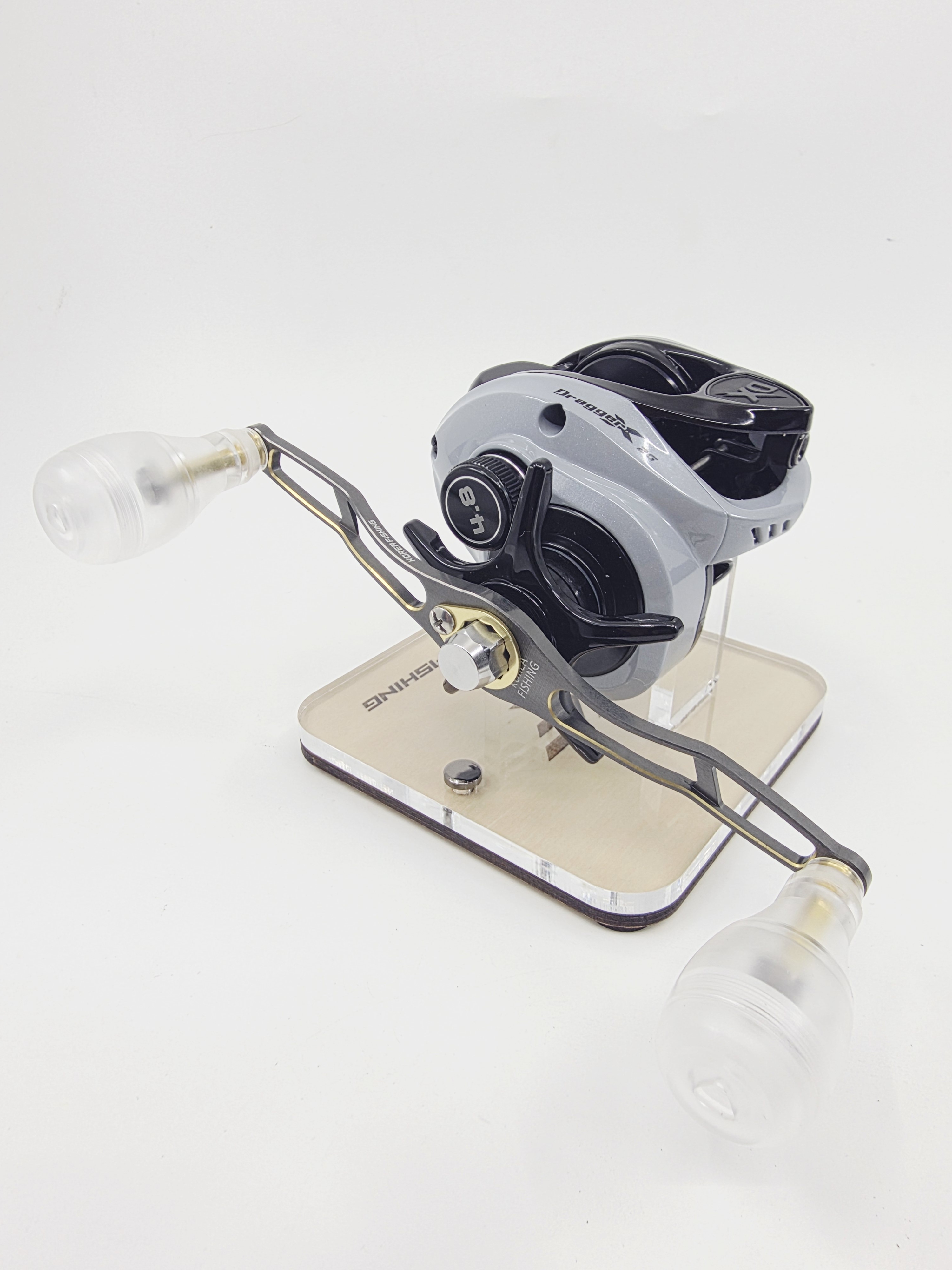 KF ADH(에어) 130mm 베이트릴 19g 초경량 더블핸들 튜닝핸들 노브 130mm 초정밀 릴튜닝 이미지 6