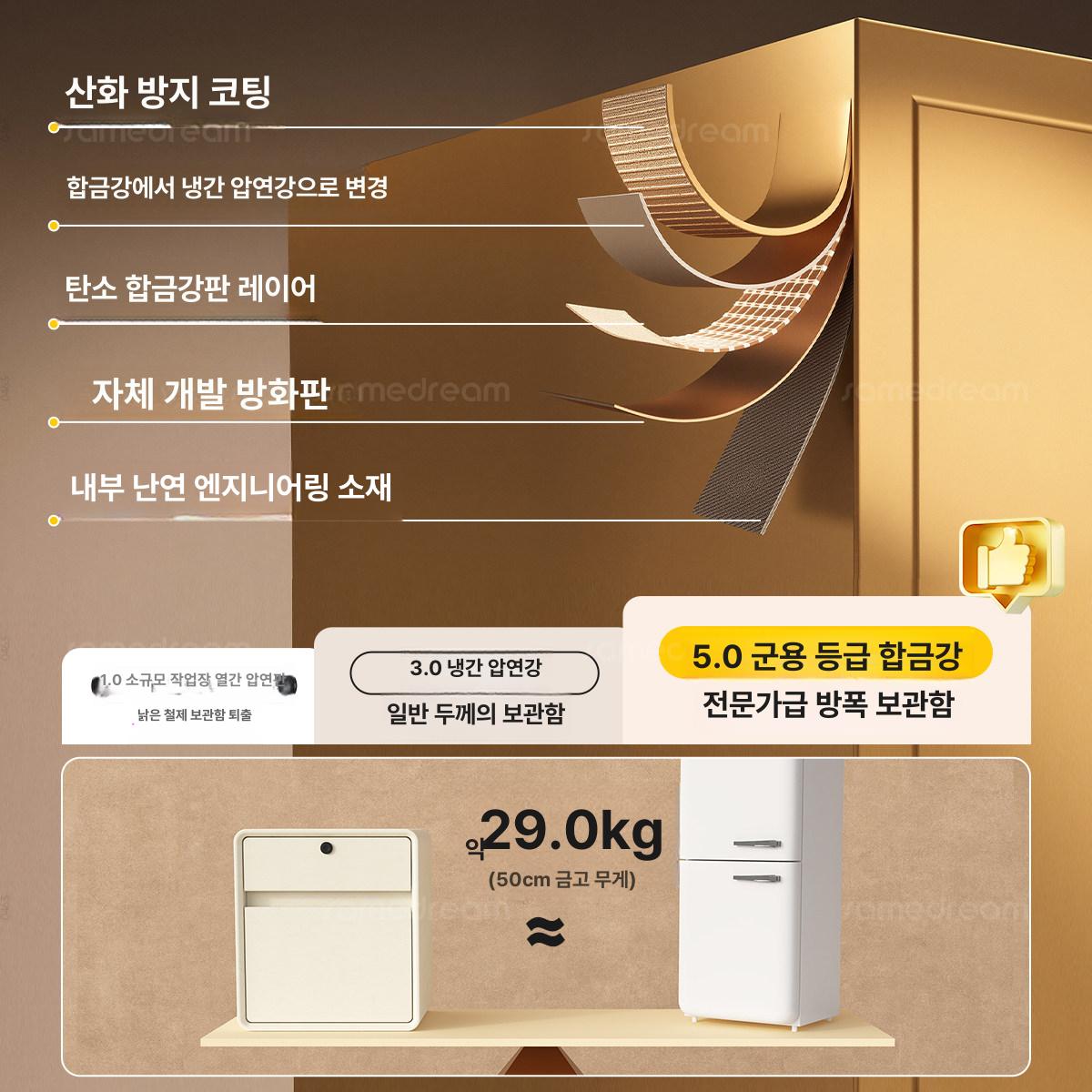 캐비닛 틈새수납장 원목 폭좁은 선반 틈새장 문뒤 서랍 사이드보드 슬림수납장 옆 - 상세 이미지 3