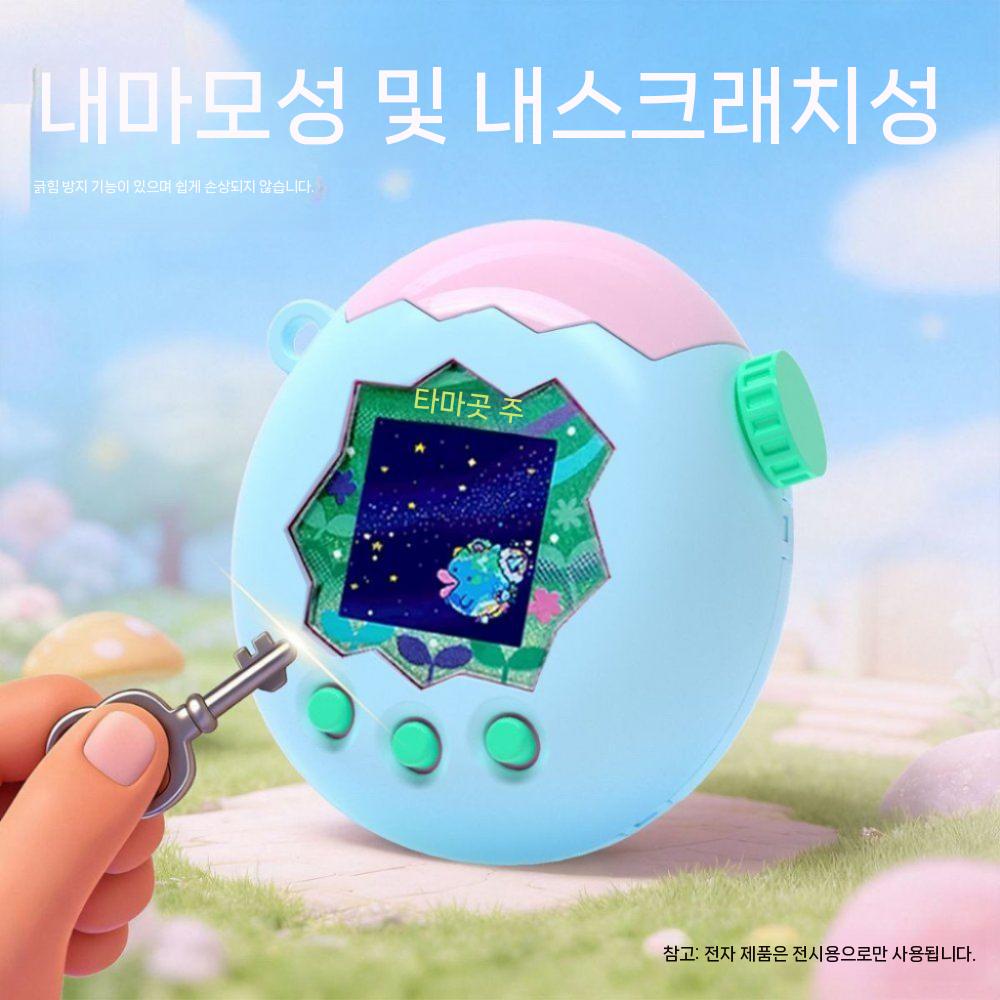 반다이 타쿠마 우타코 해피 파크 보호 케이스 파라다이스 투명 마카롱 컬러 커버 - 상세 이미지 2