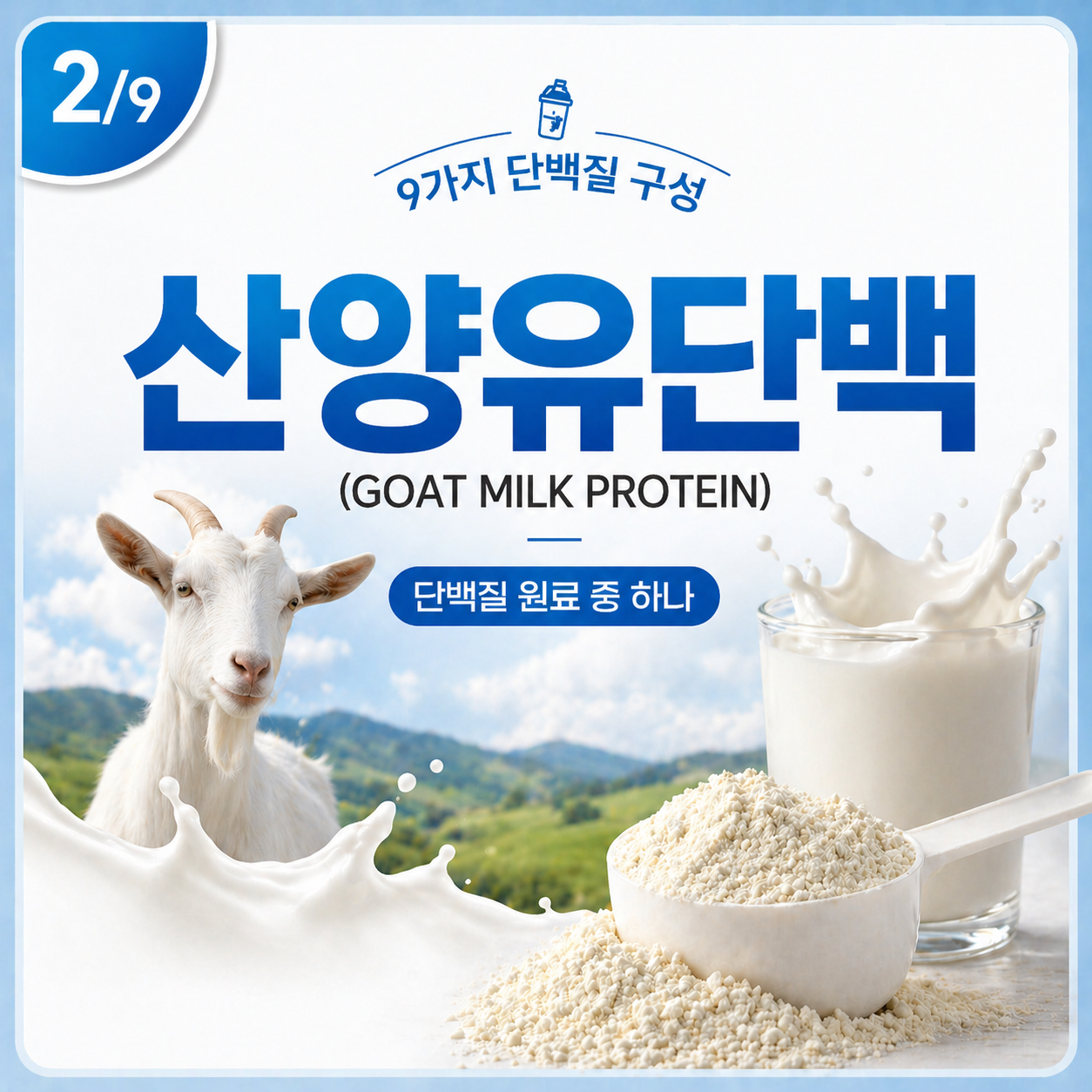 여성 단백질 많은 음식 헬스 단백 분말 가루 운동후 시니어 360g 모두의 종합단백질 - 상세 이미지 3