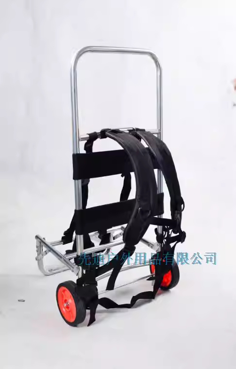 알루미늄지게 바퀴달린 등짐 경량 접이식 산악 농기구 단일상품 - 상세 이미지 4