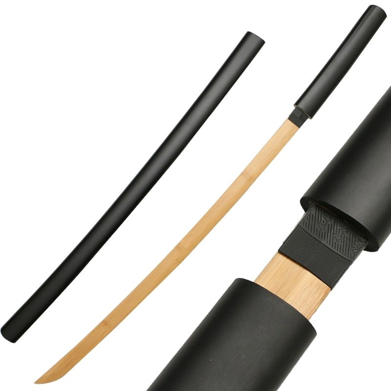 수련용 검도목검 사무라이검 도검 검술 죽검 진검형 칼집 무술 장검 나무검 - 상세 이미지 5