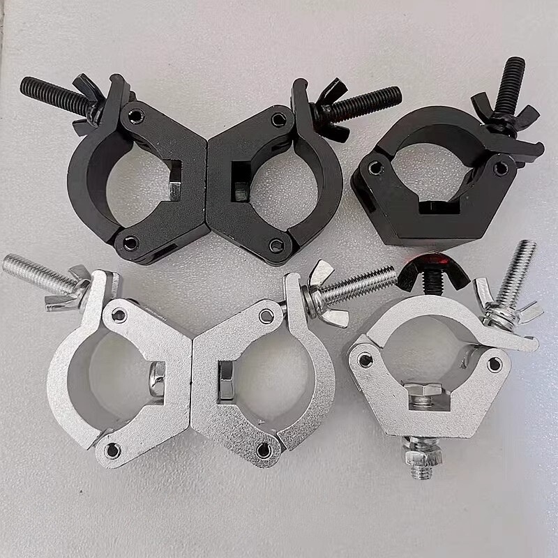 알루미늄 합금 무대 전문 조명 트러스 클램프 38 52MM 파이프 고정용 안전 퀵릴리스 - 상품 이미지
