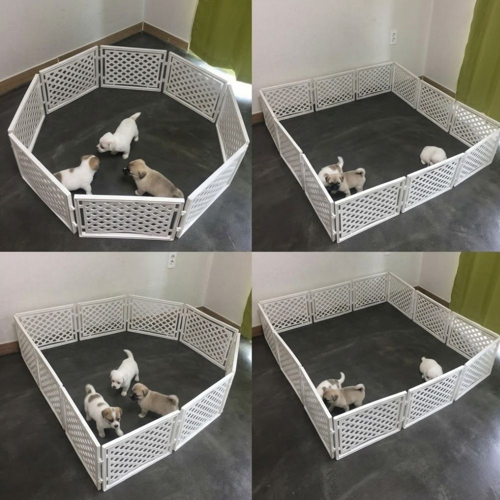 국산 캠핑애견울타리 낮은울타리 강아지공간분리 새끼강아지 - 상세 이미지 3