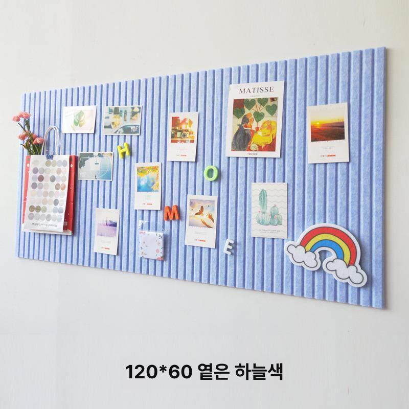 펠트 게시판 보드 벽면 장식 부직포 사진 코르크 알림판 환경판 디스플레이 전시 - 상세 이미지 3