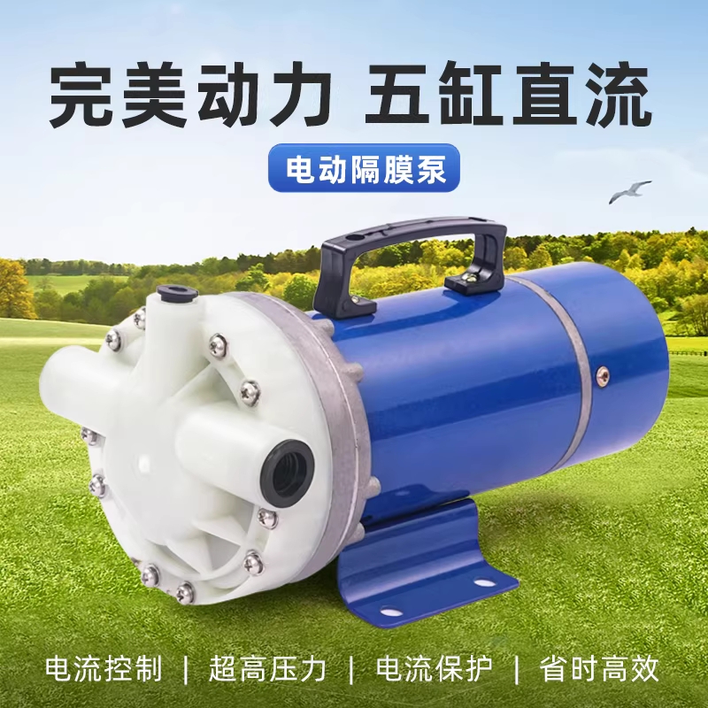 전동 양수기 스프링클러 고압 농사용 자흡식 관수 230w 12v - 상세 이미지 5