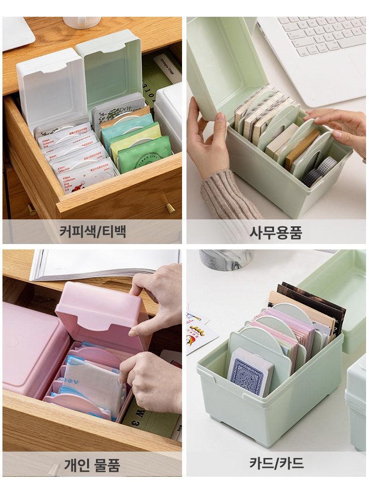 분류 미니보관통 소품정리케이스 상자 약통 미니케이스 소품케이스 미니보관함 사각 - 상세 이미지 5
