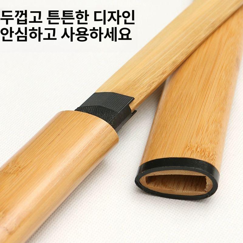 수련용 검도목검 사무라이검 도검 검술 죽검 진검형 칼집 무술 장검 나무검 - 상세 이미지 3
