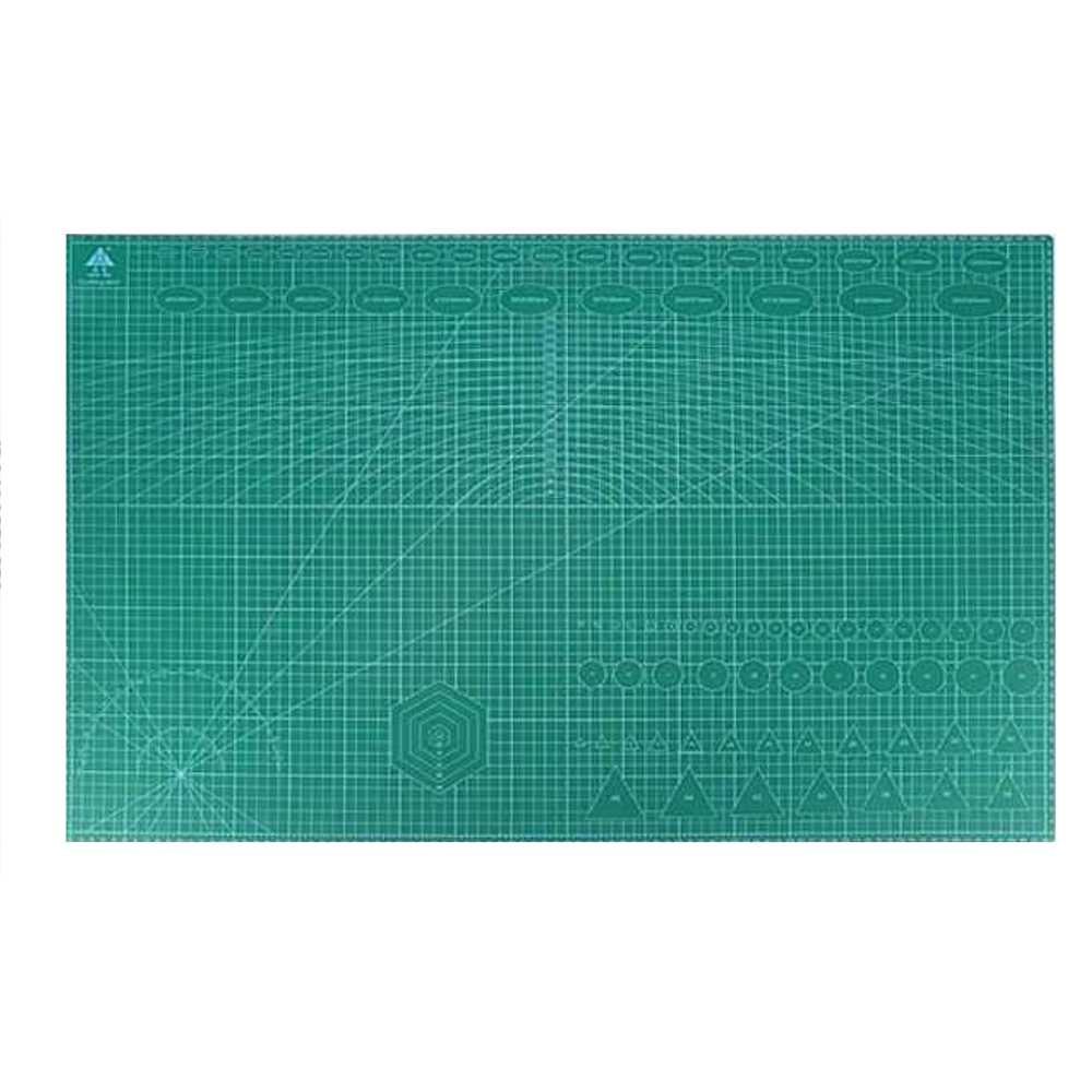 대형 커팅 매트 재단판 패드 보호 고무판 책상 깔판 60X90CM 그린 - 상품 이미지
