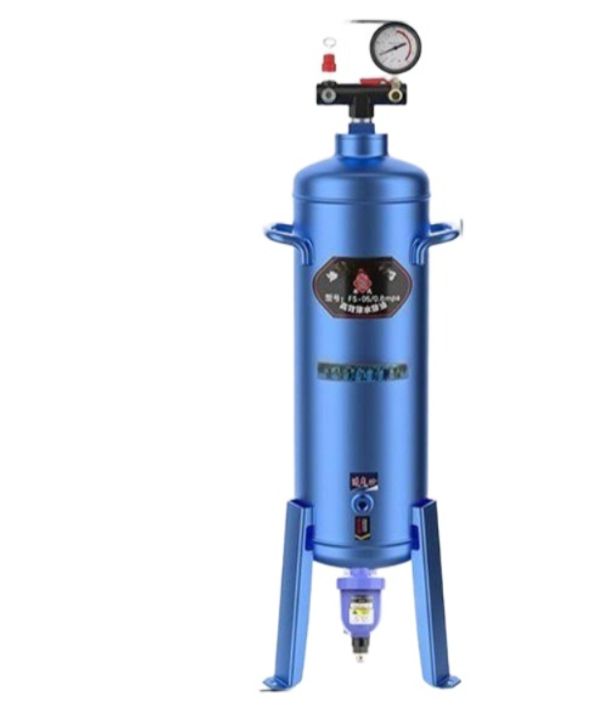 산업용 유수분분리기 폐쇄형 콤프레샤 오일 압력 수분제거기 유분 트랩 정화 정밀필터 - 상품 이미지