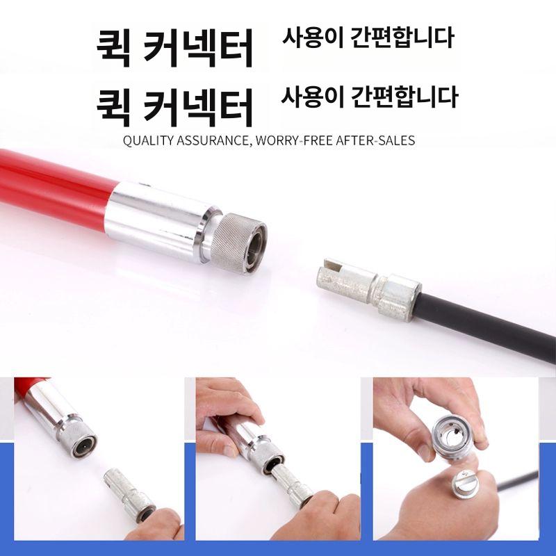 고전압 구조고리 후크 도구 작업용 방지 고압절연 감전재해 안전용품 연장봉 호크 - 상세 이미지 4