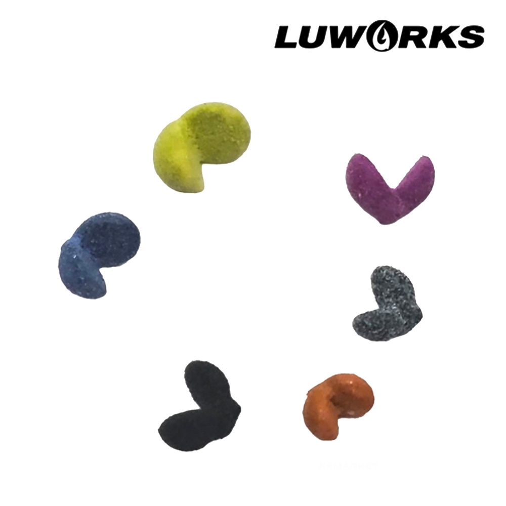 루웍스 구레 천연고무봉돌 세트 찌낚시 컬러 좁쌀봉돌 LWS-23 - 상세 이미지 3
