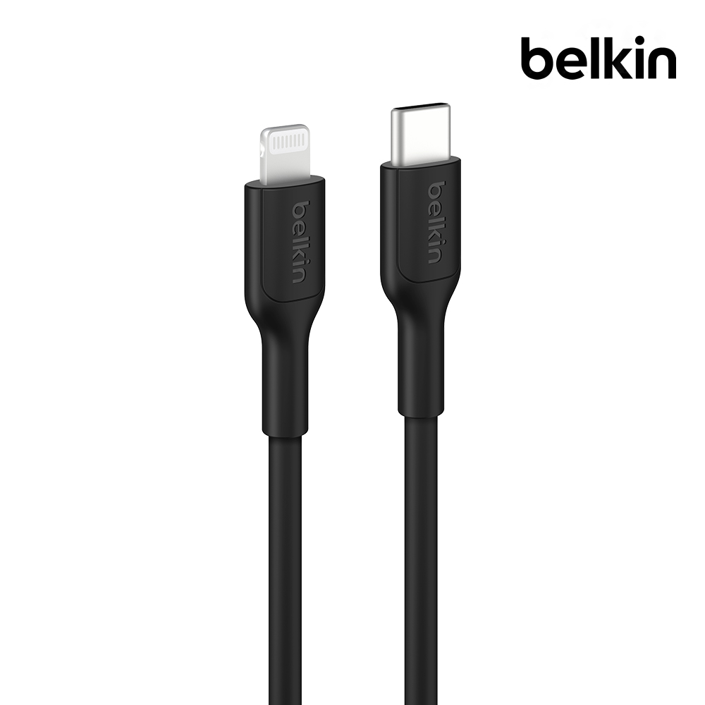 벨킨 USB-C to 라이트닝 충전 케이블 1M CAA021qc1M 아이폰14 13 12 11 호환 - 상품 이미지