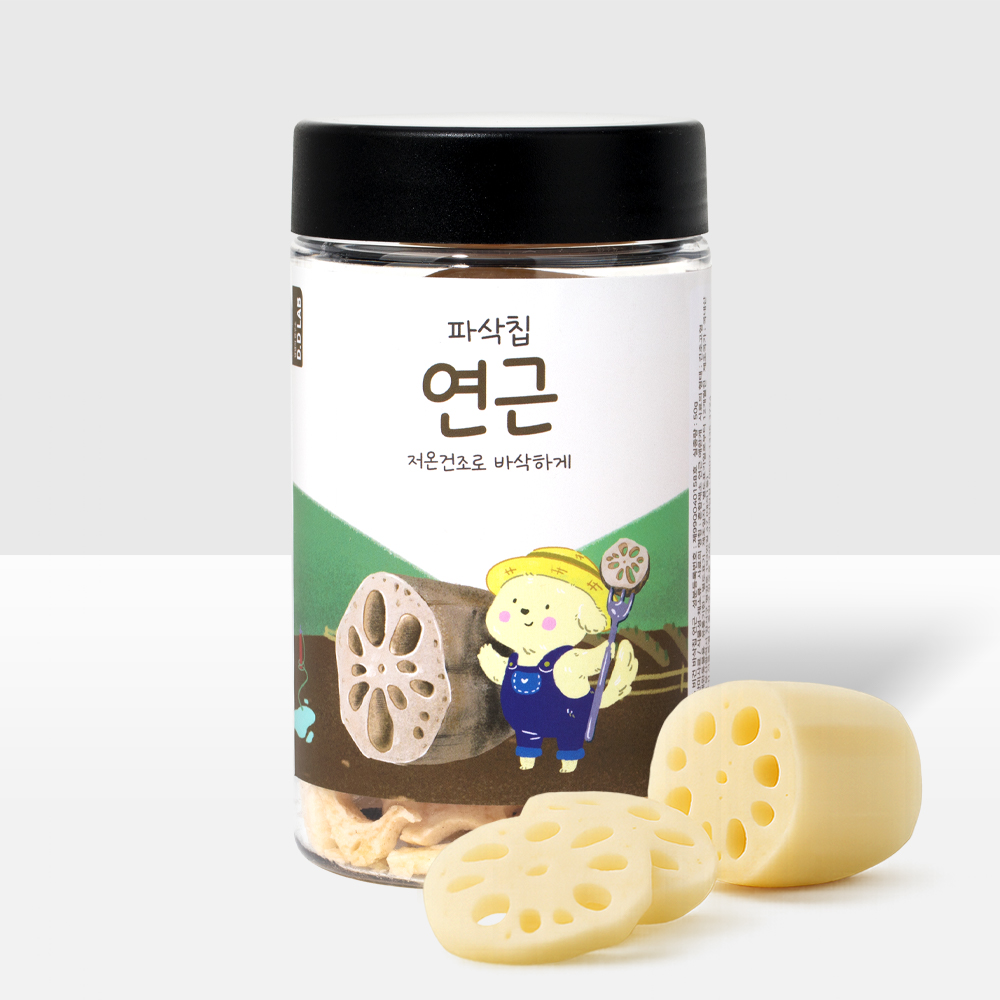 강아지 노즈워크 간식 파삭칩 저온 건조 50g 야채 채소 과일 훈련용 간식 - 상세 이미지 4