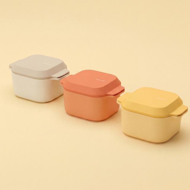 마르쿠진 스팀팝 전자레인지 실리콘찜기 계란찜 전자렌지 찜기 750ml 소프트그레이 이미지 8