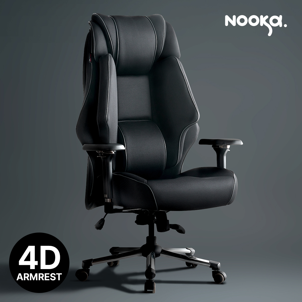누카 커스텀체어 L900-PRO 4D PC방 중역 가죽 컴퓨터의자 게이밍 사무용 사무실 이미지 2