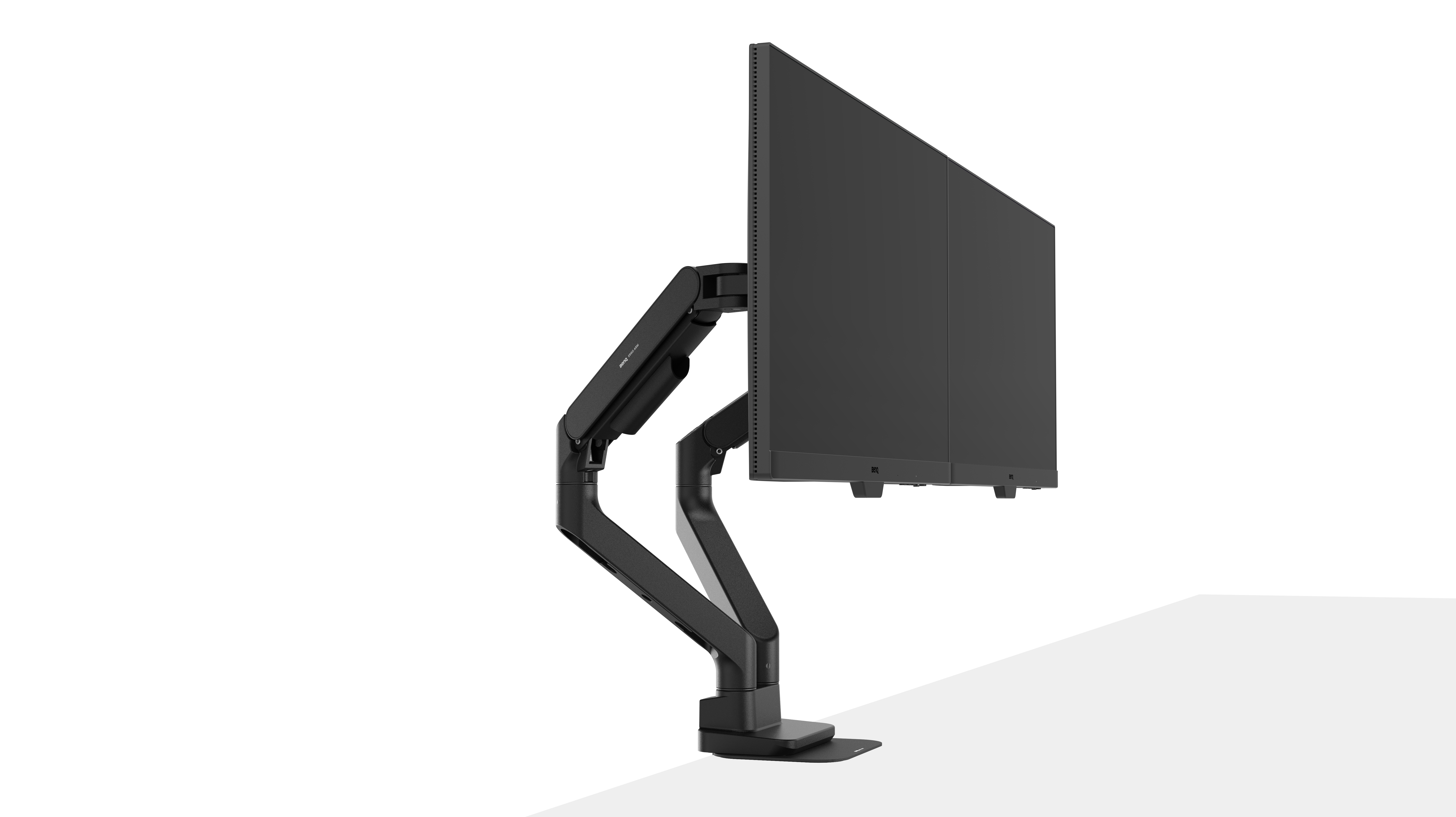 총판 벤큐 Ergo ARM BDH01 고중량 높이조절 피벗 듀얼 모니터암 받침대 거치대 - 상세 이미지 3