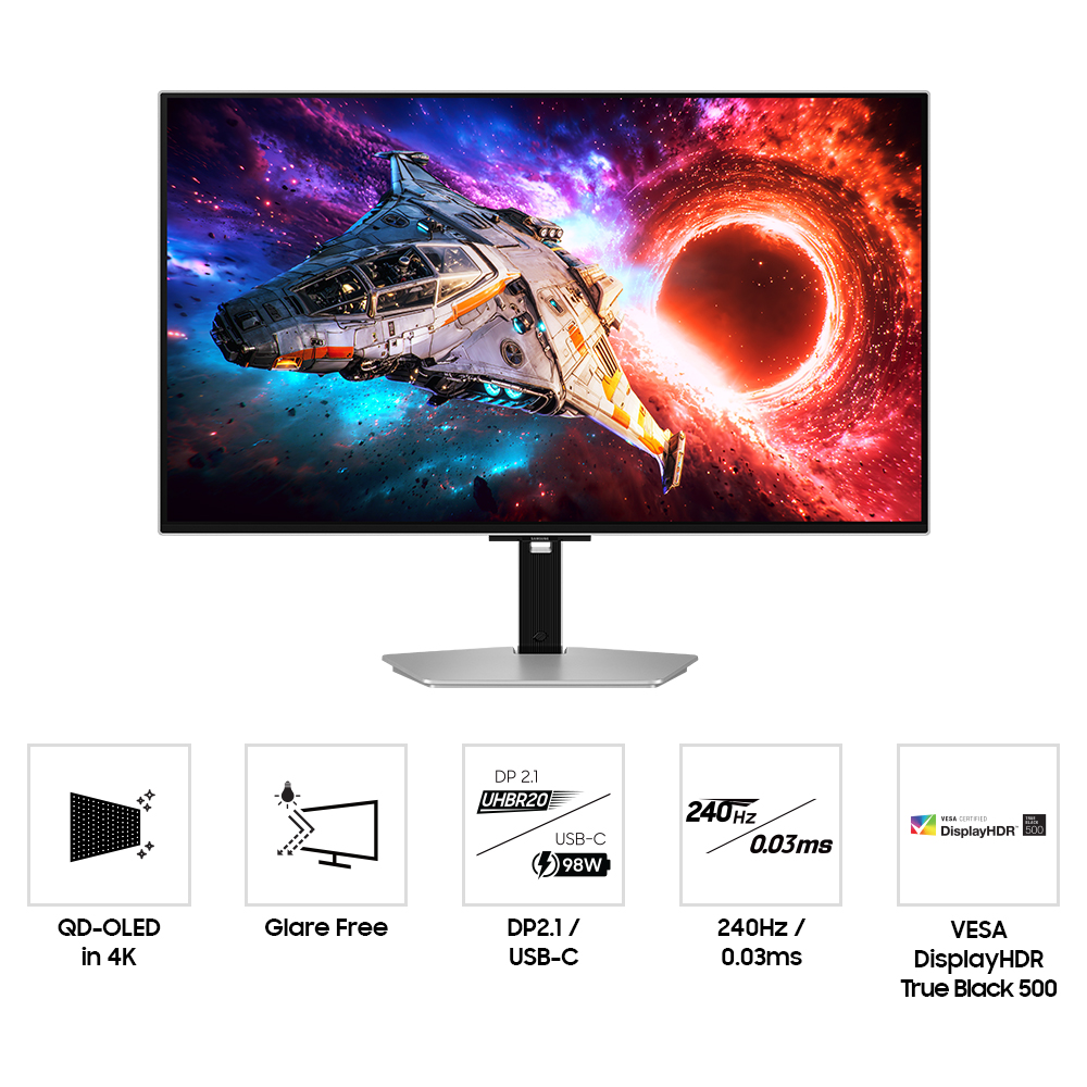 삼성전자 오디세이 OLED G8 G80SH LS32HG800 80~81cm(32인치) 펜타 탠덤 상품 이미지