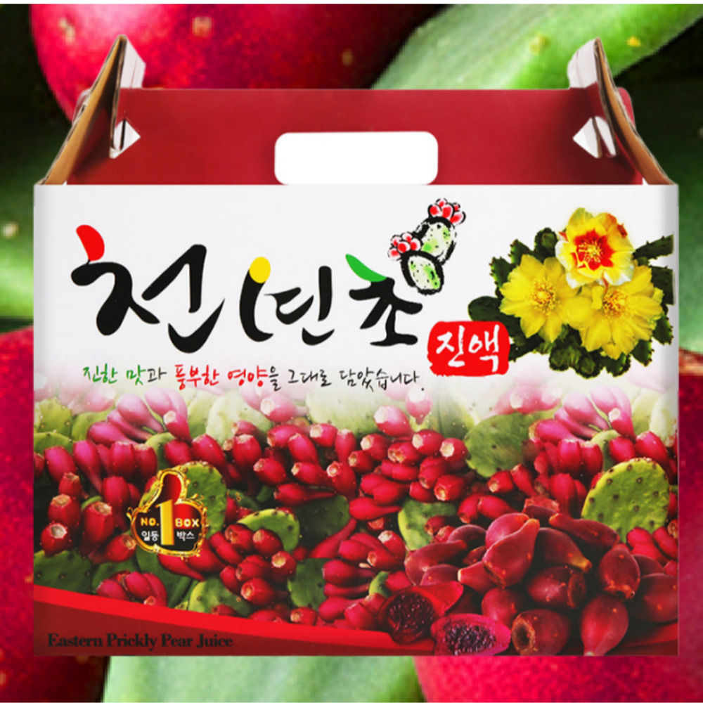 천년초 열매 즙 60포 플라보칼린 추출액 - 상품 이미지