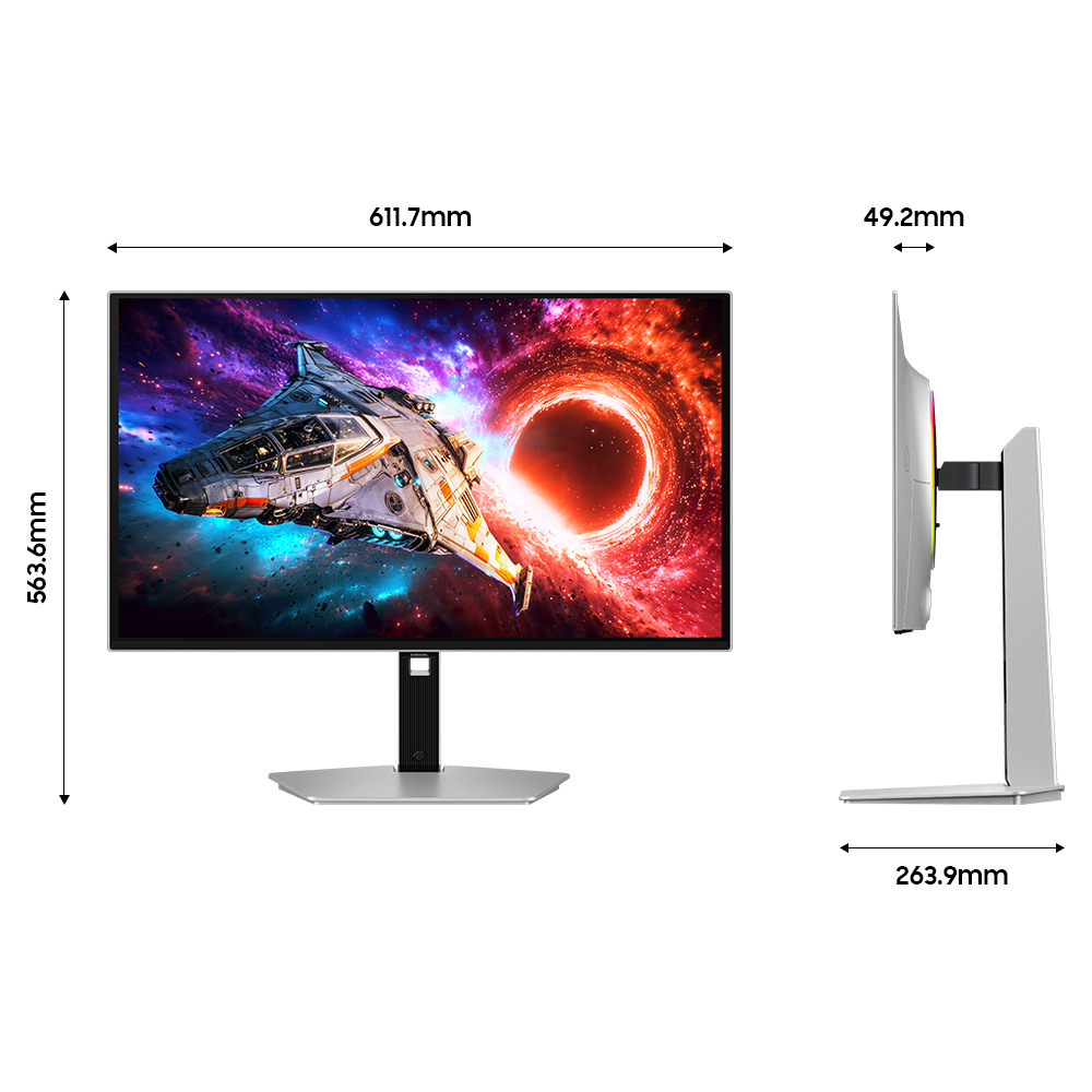 삼성전자 오디세이 OLED G8 G80SH LS27HG800 68~69cm(27인치) 펜타 탠덤 이미지 8