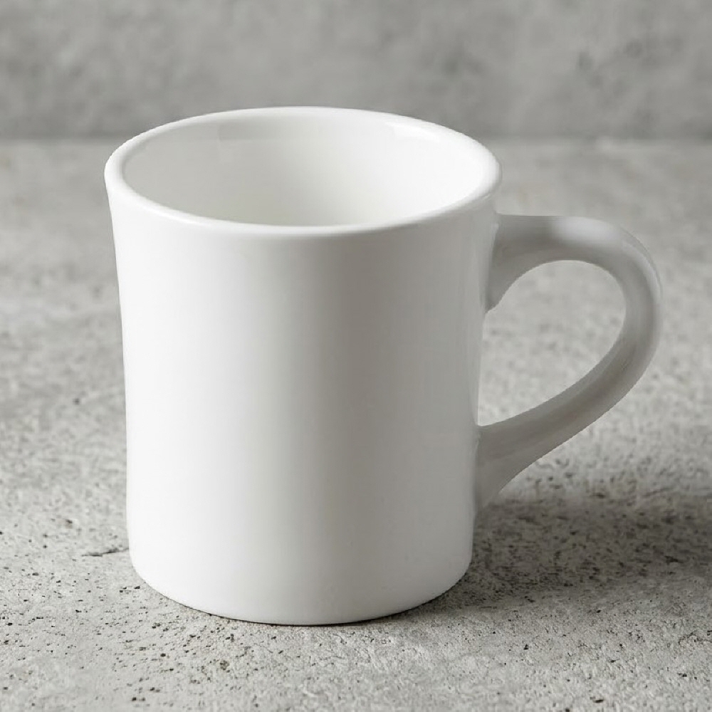 두툼한 아웃백 머그컵 예쁜 카페 도자기 커피 머그잔 300ml, 아벨리노 소 - 상품 이미지