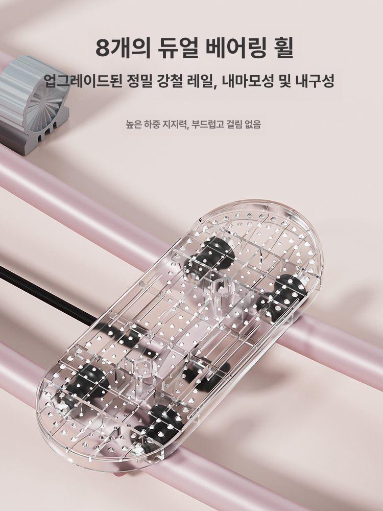 가정용 유산소 스키머신 스쿼트랙 헬스 크로스핏 실내 허벅지 훈련 런지 피트니스 - 상세 이미지 4